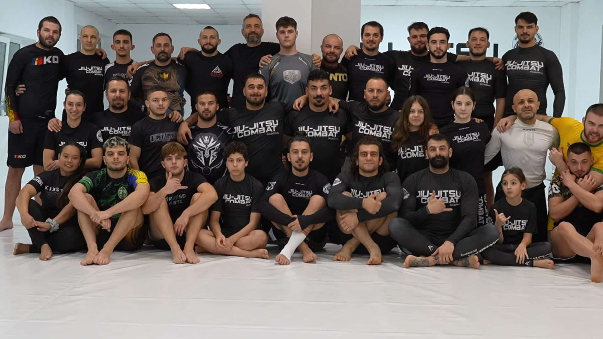 Antrenament de jiu-jitsu